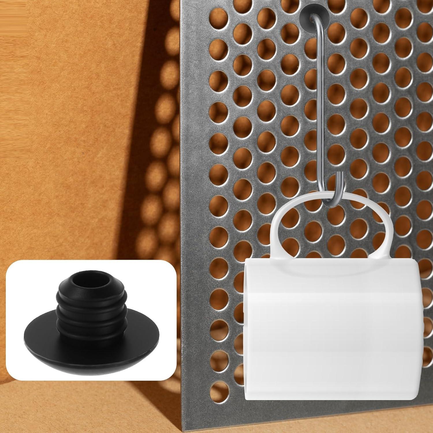 120 Clips de Silicona para Tableros de Clavos Xelsluthe