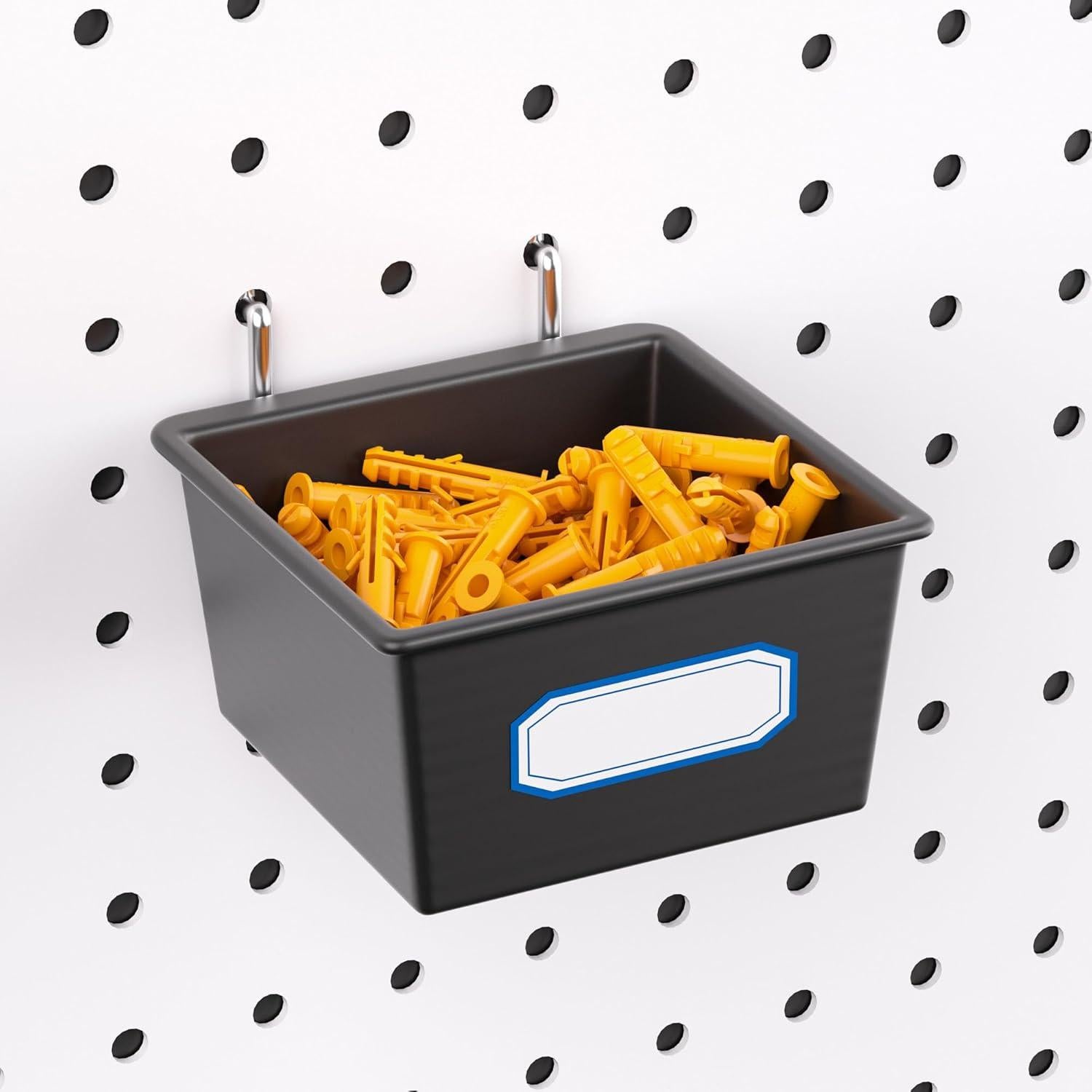 Organizador de Tablero de Clavos FRIMOONY 202 Piezas con Ganchos