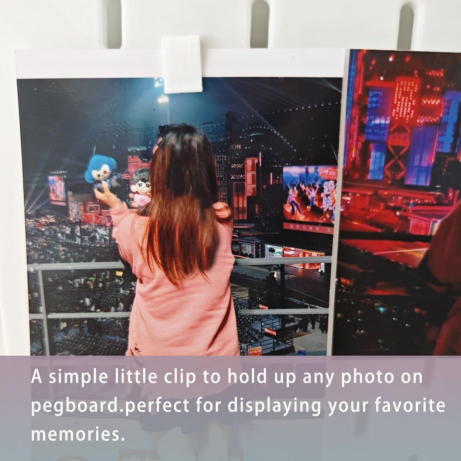 Clip de Foto para Tablero de Clavos PIAOLGYI - Paquete de 10