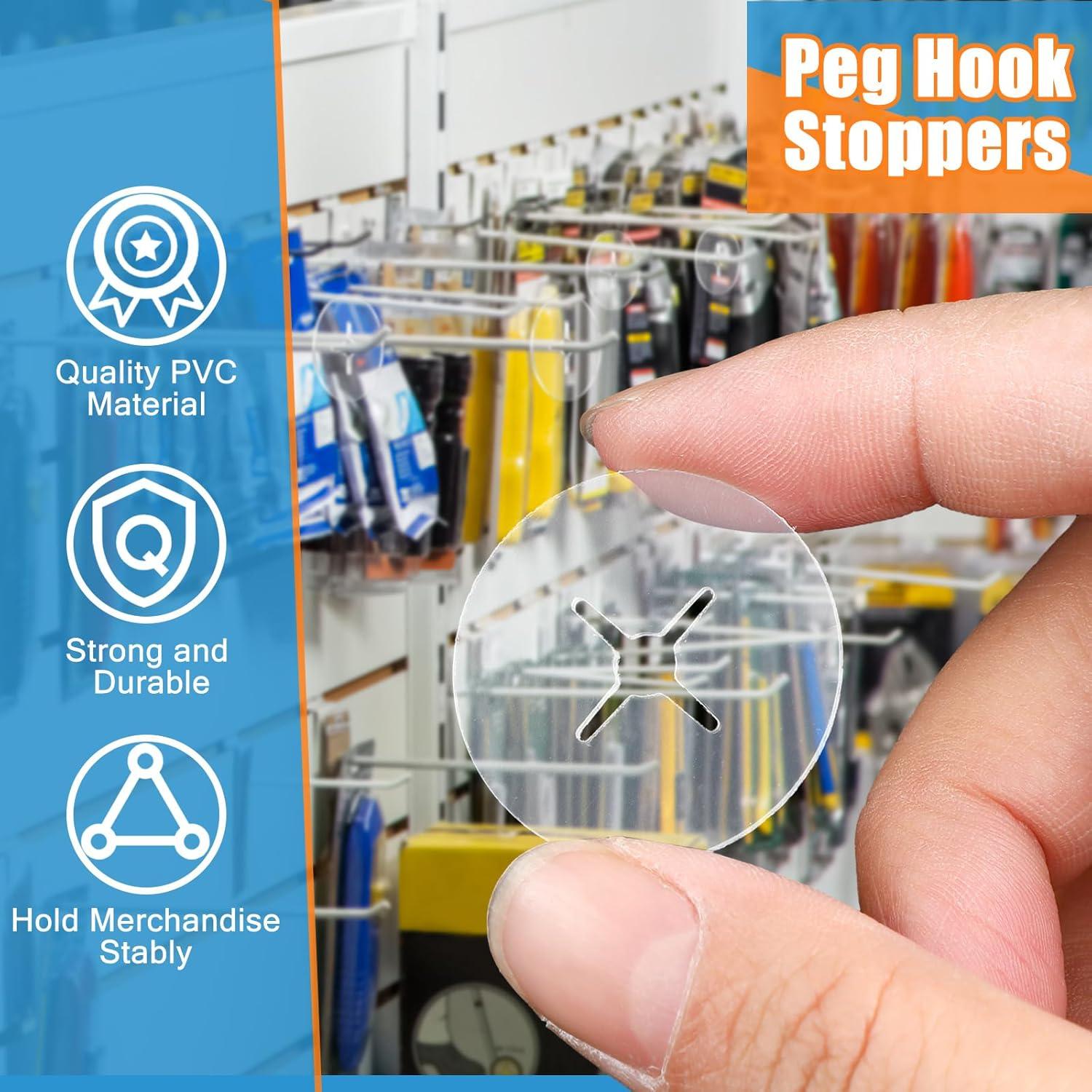 300 Clips de Control de Inventario Threehoney 2.54 cm PVC