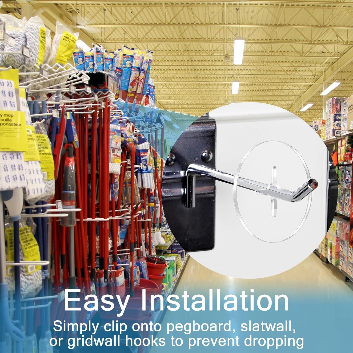 300 Clips de Control de Inventario Threehoney 2.54 cm PVC