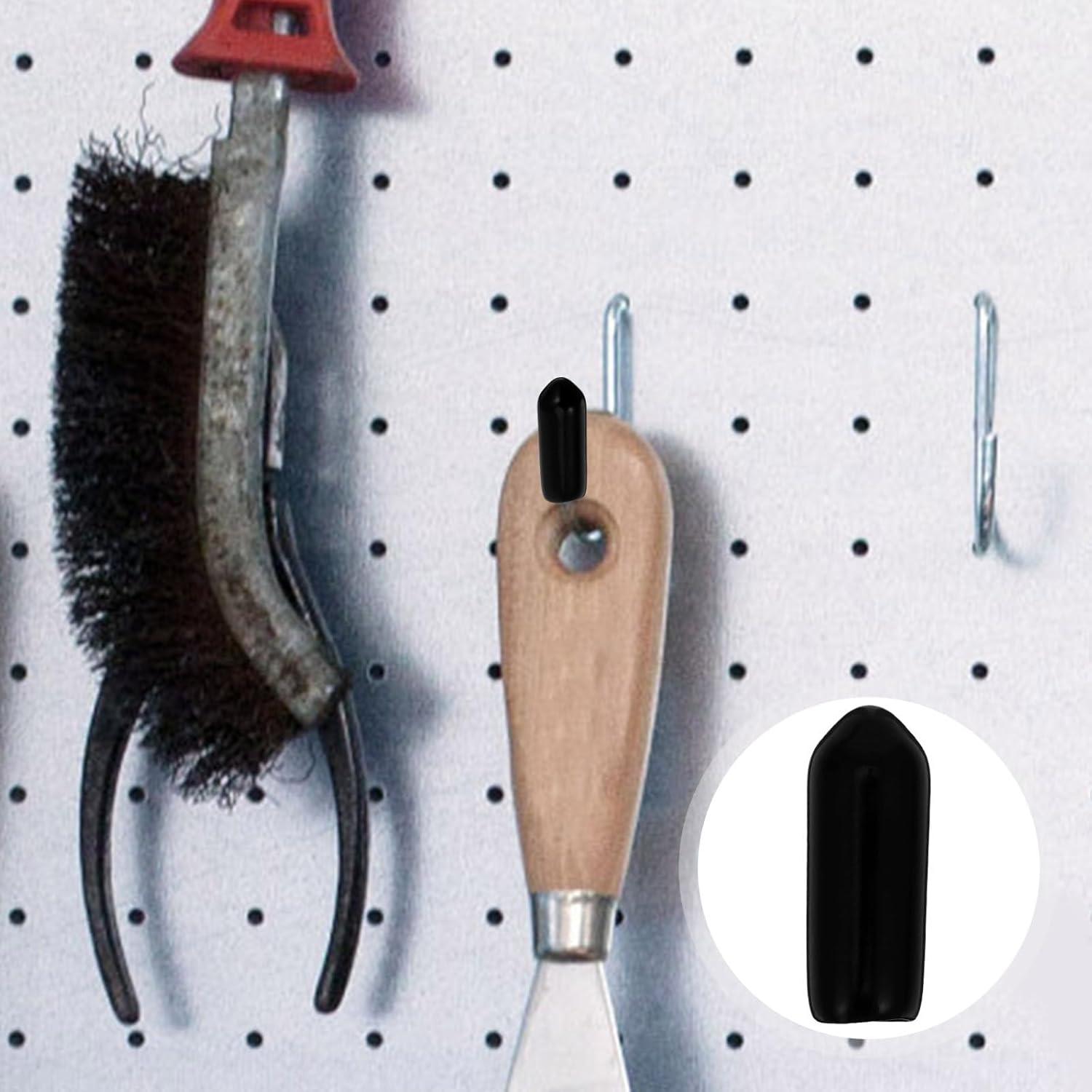 300 Tapas de Goma PVC Angoily para Ganchos de Tablero