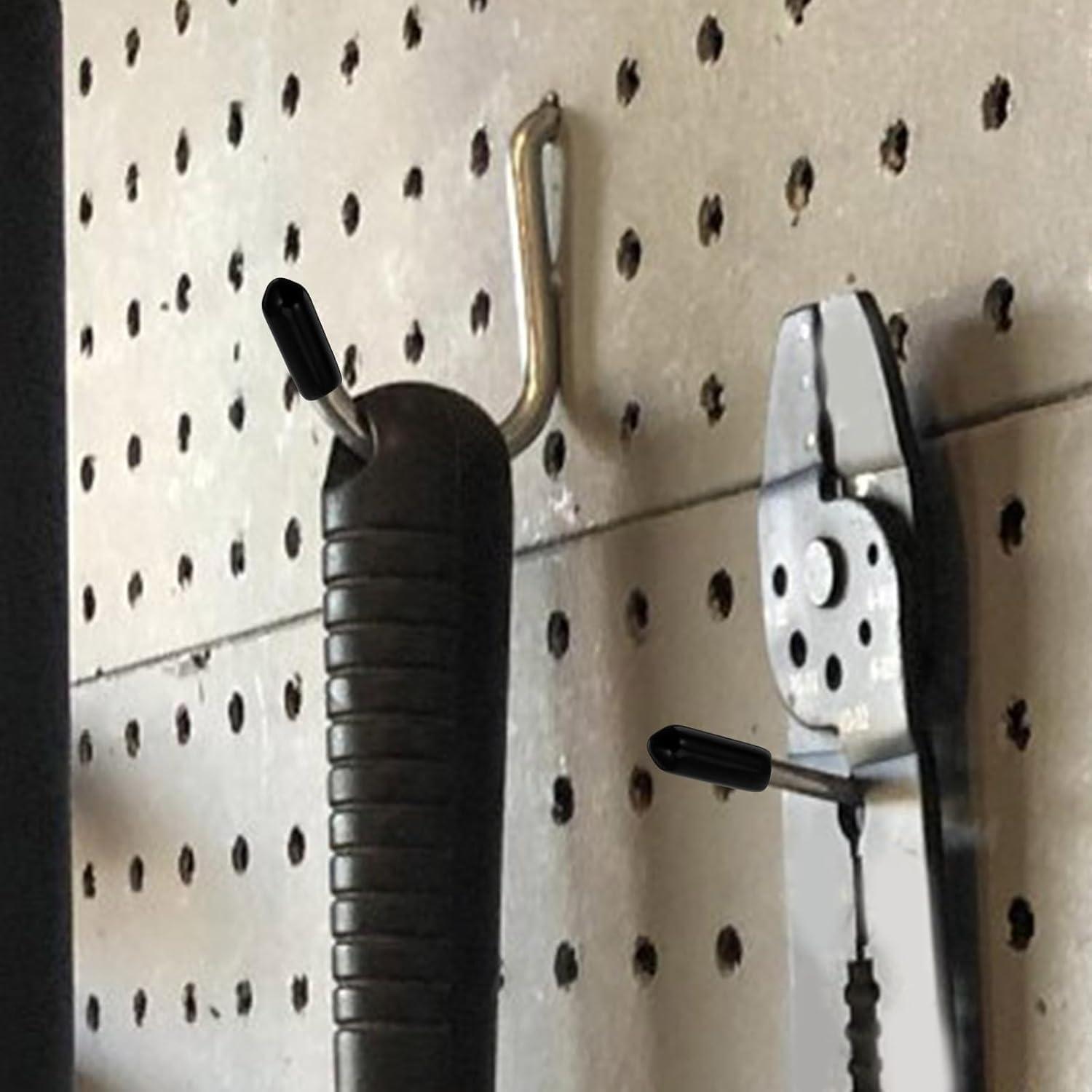 300 Tapas de Goma PVC Angoily para Ganchos de Tablero