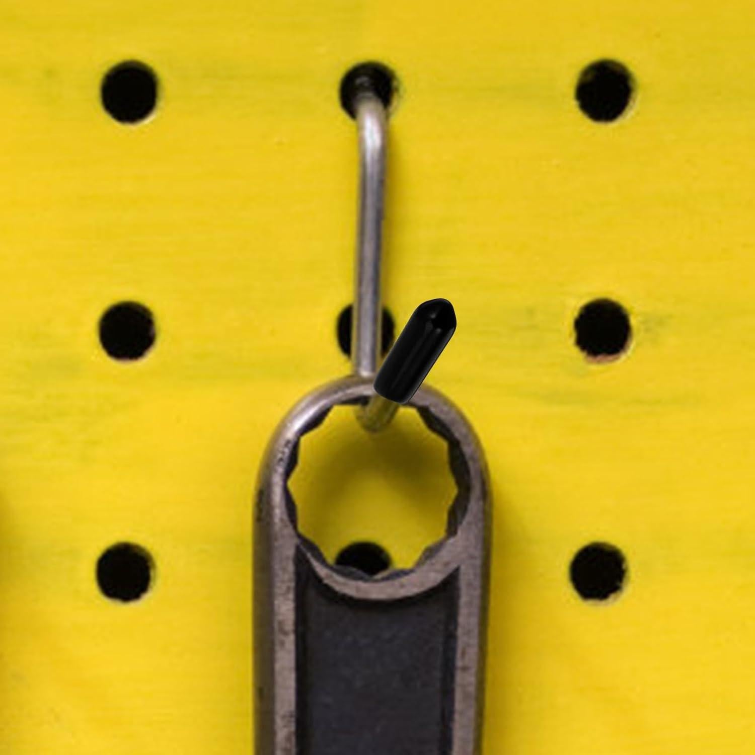 300 Tapas de Goma PVC Angoily para Ganchos de Tablero