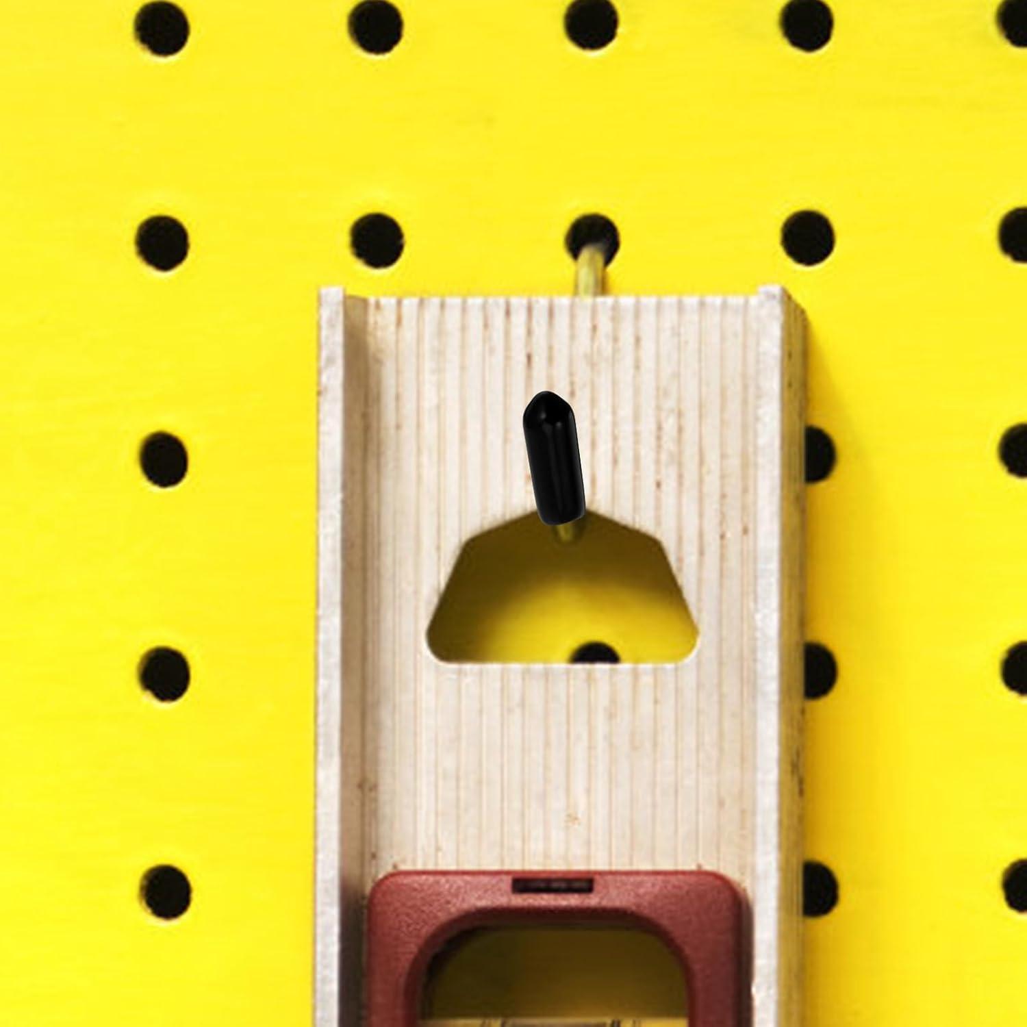 300 Tapas de Goma PVC Angoily para Ganchos de Tablero