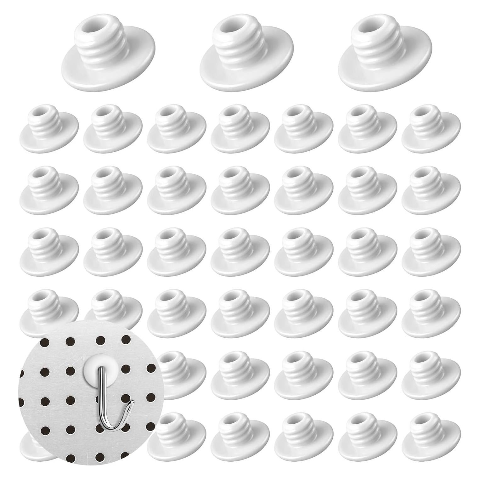 60 Tapones de Silicona para Tableros Perforados Gtziqa