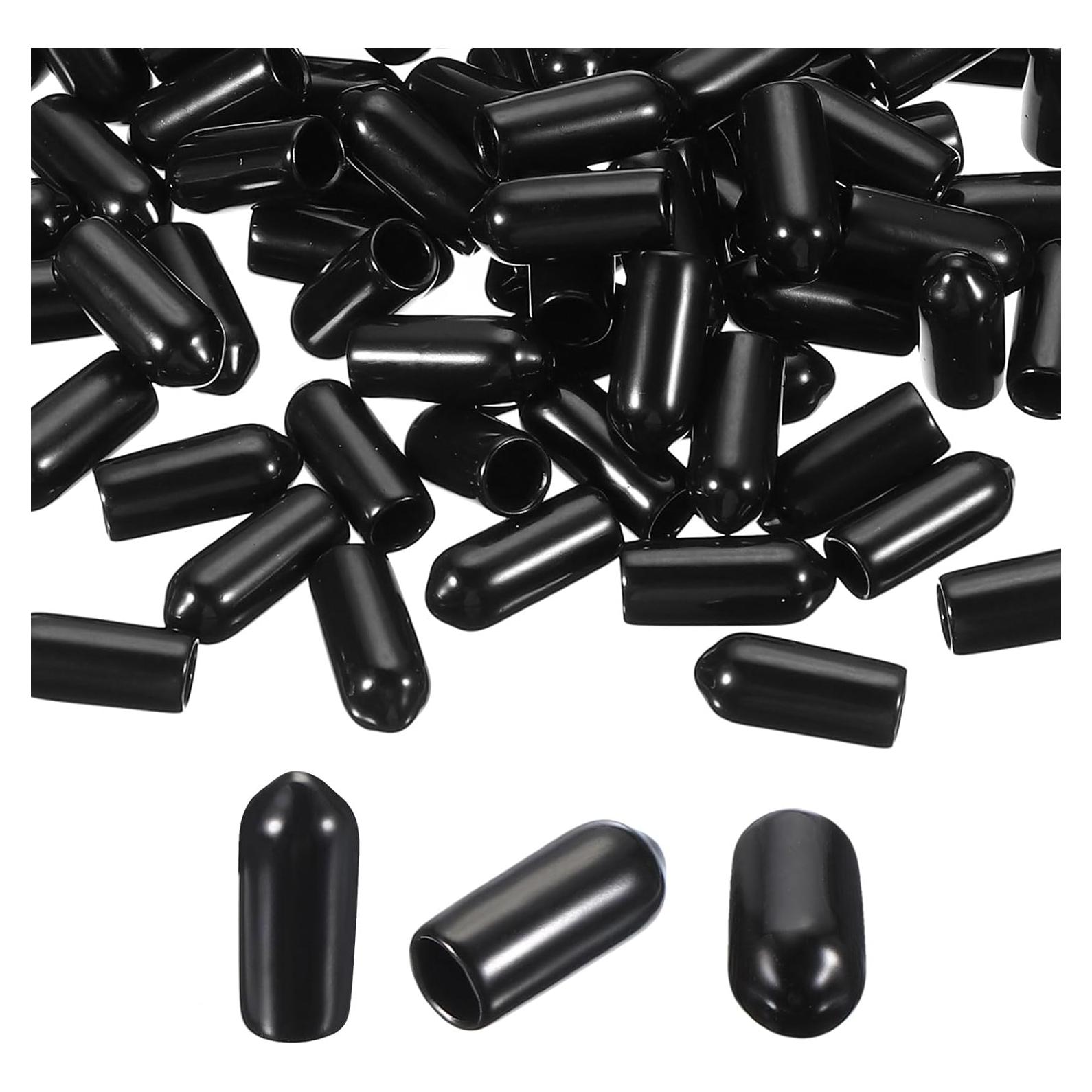 Tapones de Goma uxcell para Ganchos de Tablero 100pcs 15mm