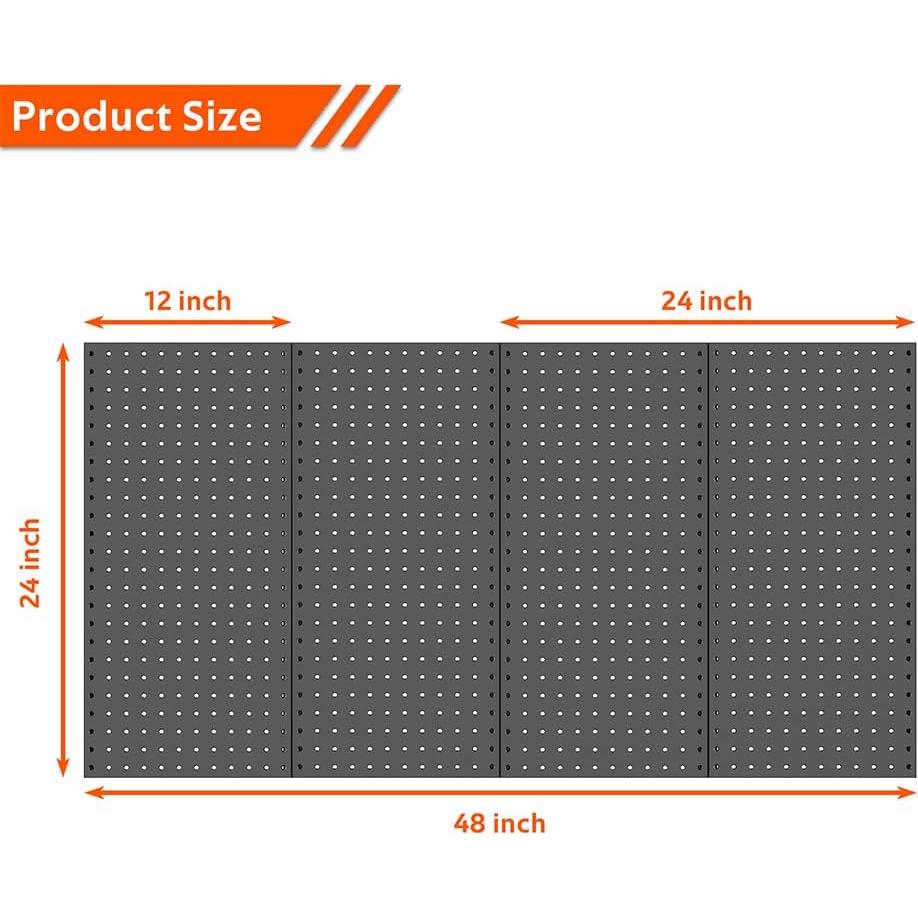 Paneles de Pared de Metal Ultrawall 4 Pcs para Herramientas