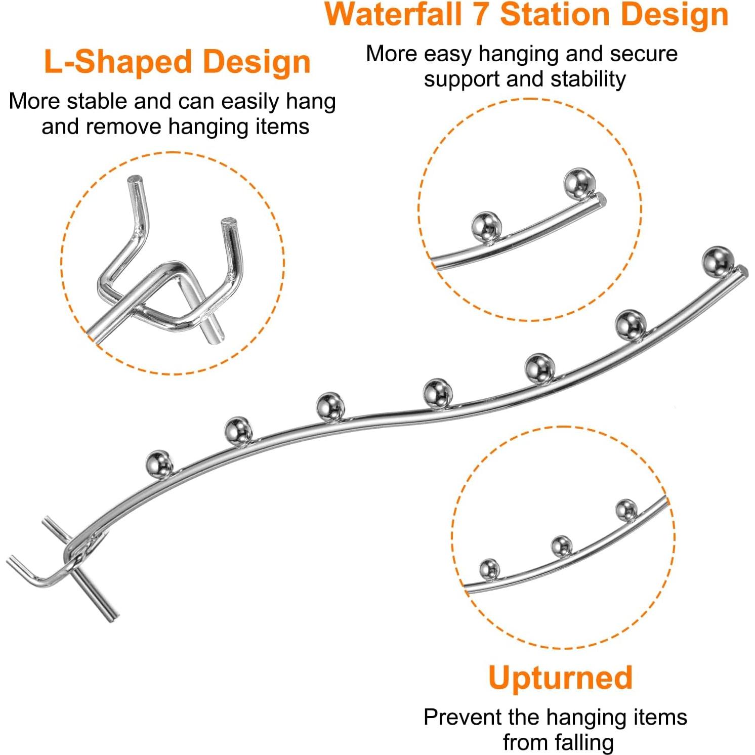 Ganchos de Agua HARFINGTON 10pcs 27cm Acero Inoxidable