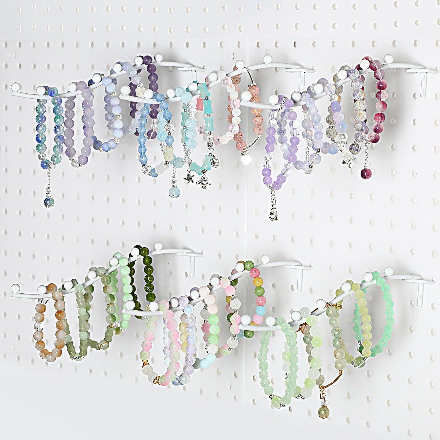 20 Ganchos de Estante de Metal Yaocom para Tablero de Clavos