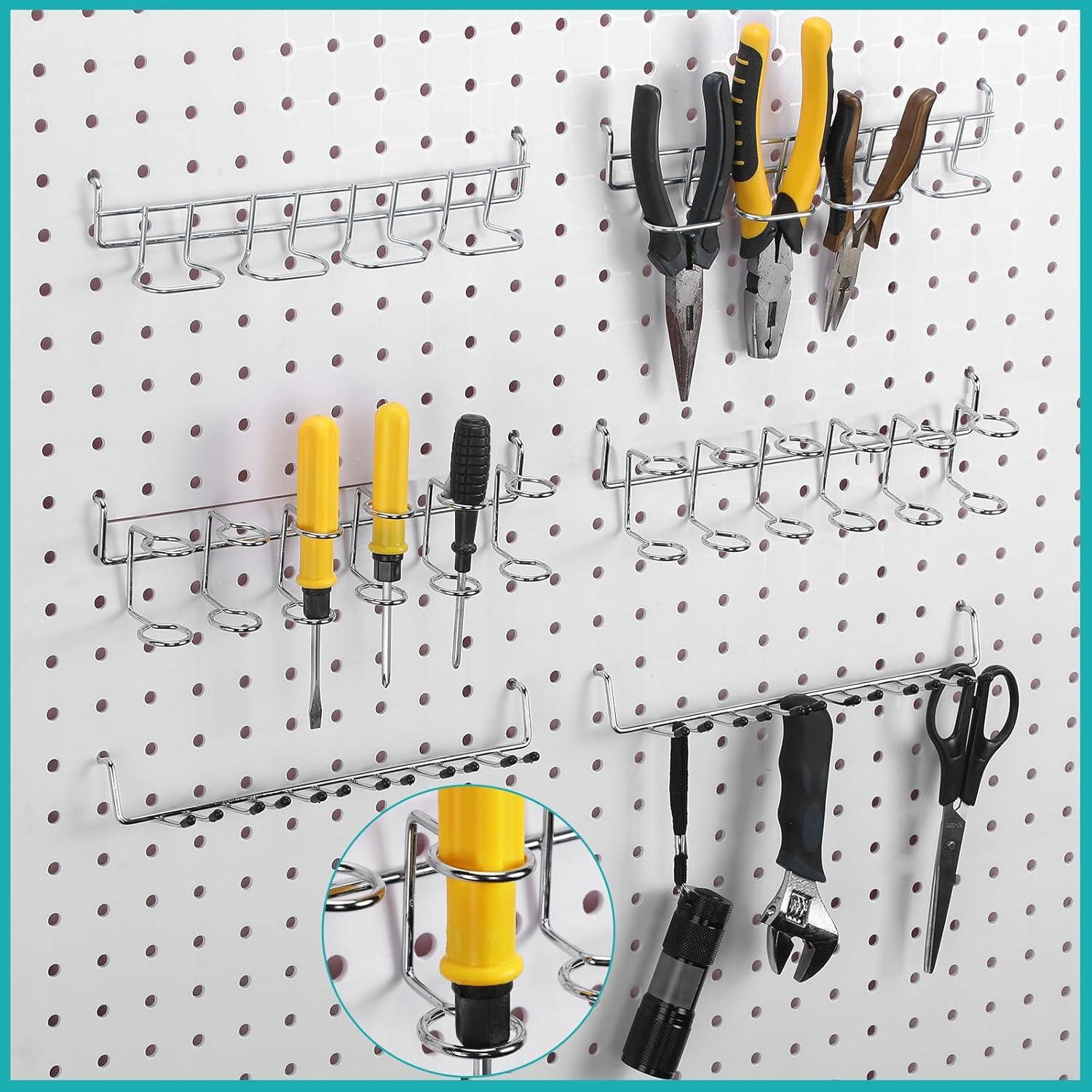 Organizador de Soportes para Destornilladores Coume 6 Pcs Acero Inoxidable