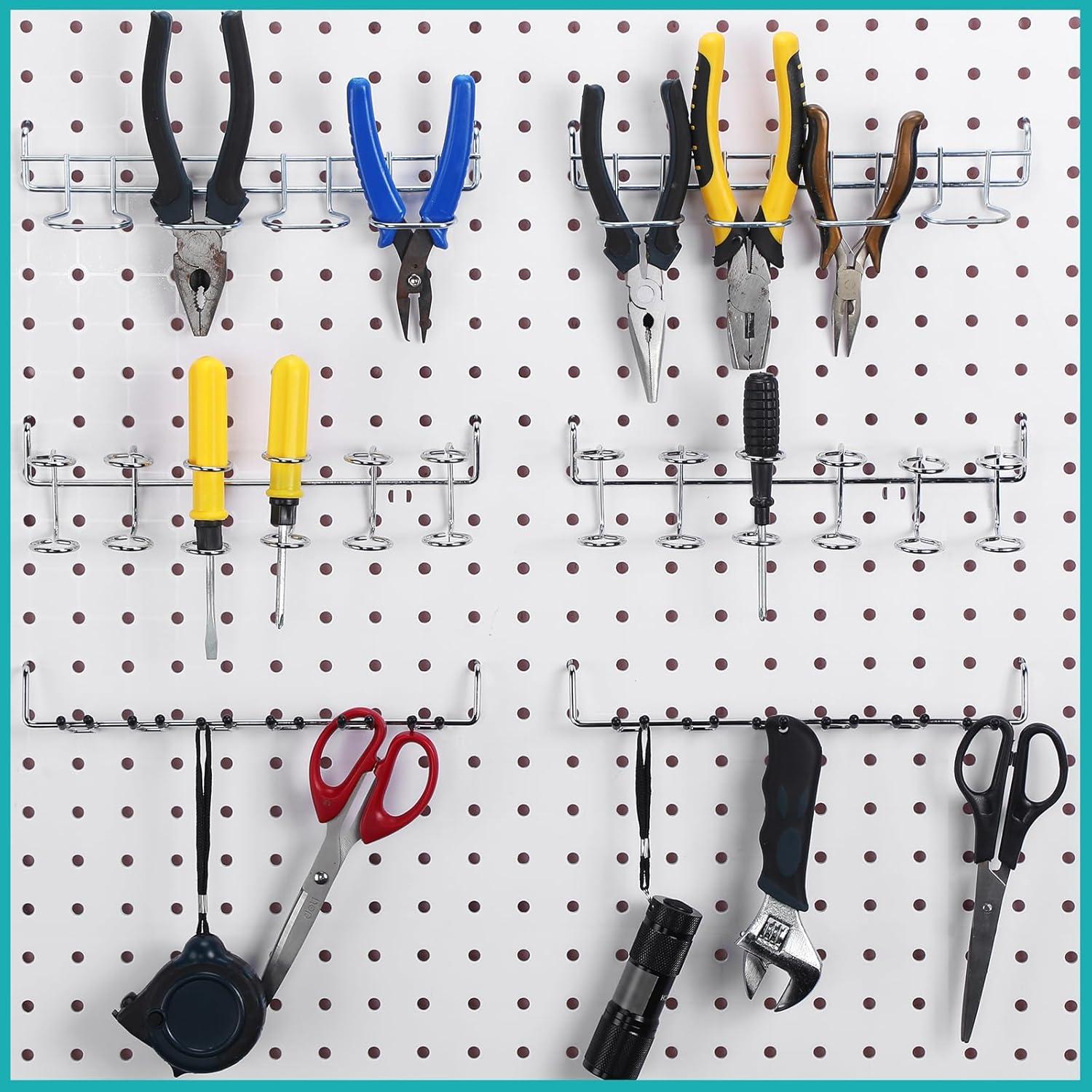 Organizador de Soportes para Destornilladores Coume 6 Pcs Acero Inoxidable