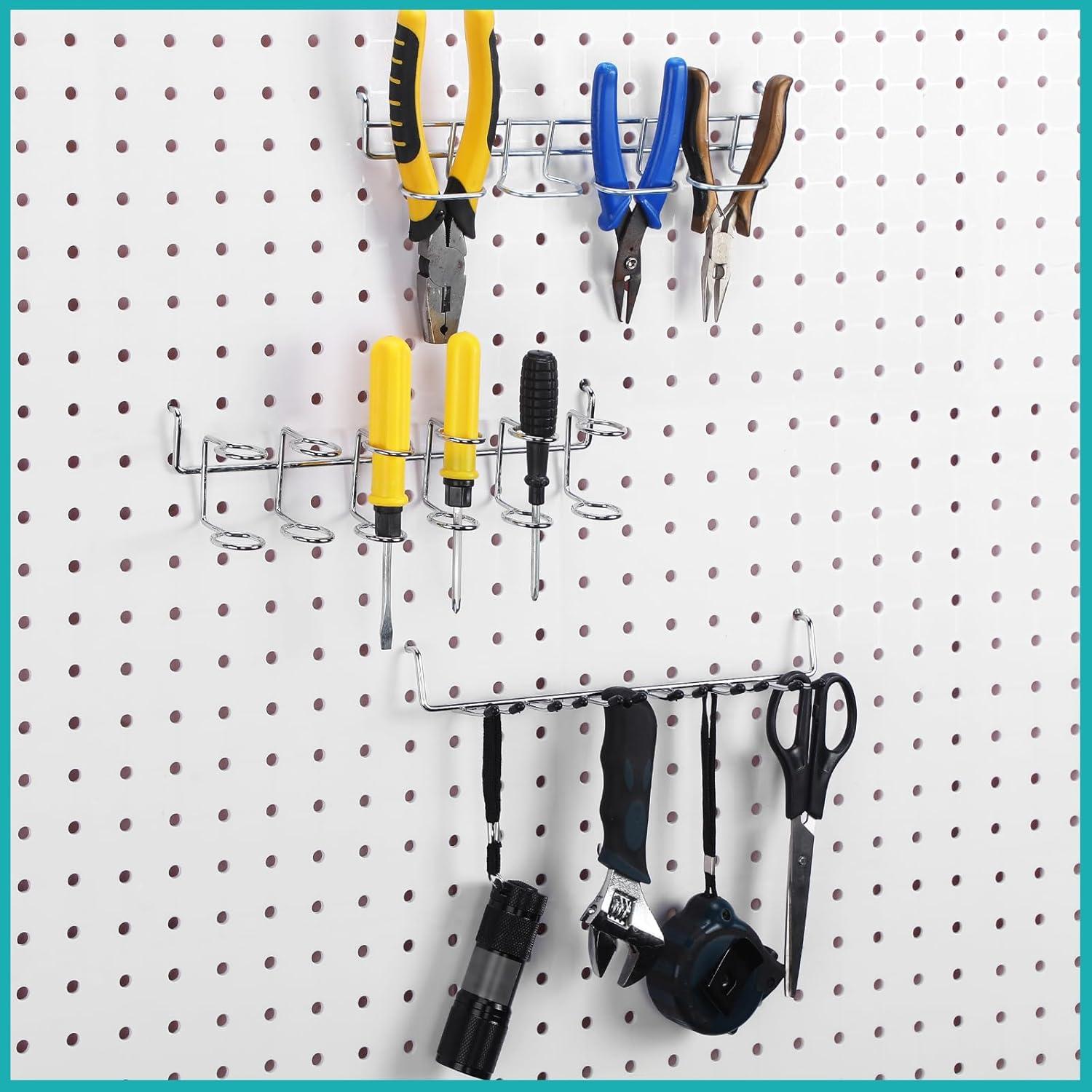 Organizador de Soportes para Destornilladores Coume 6 Pcs Acero Inoxidable