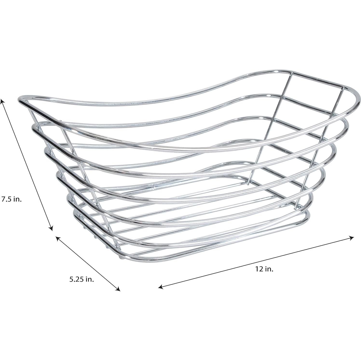 Cesta de Toallas de Alambre Simplify 30.7x19.1x12.9 cm