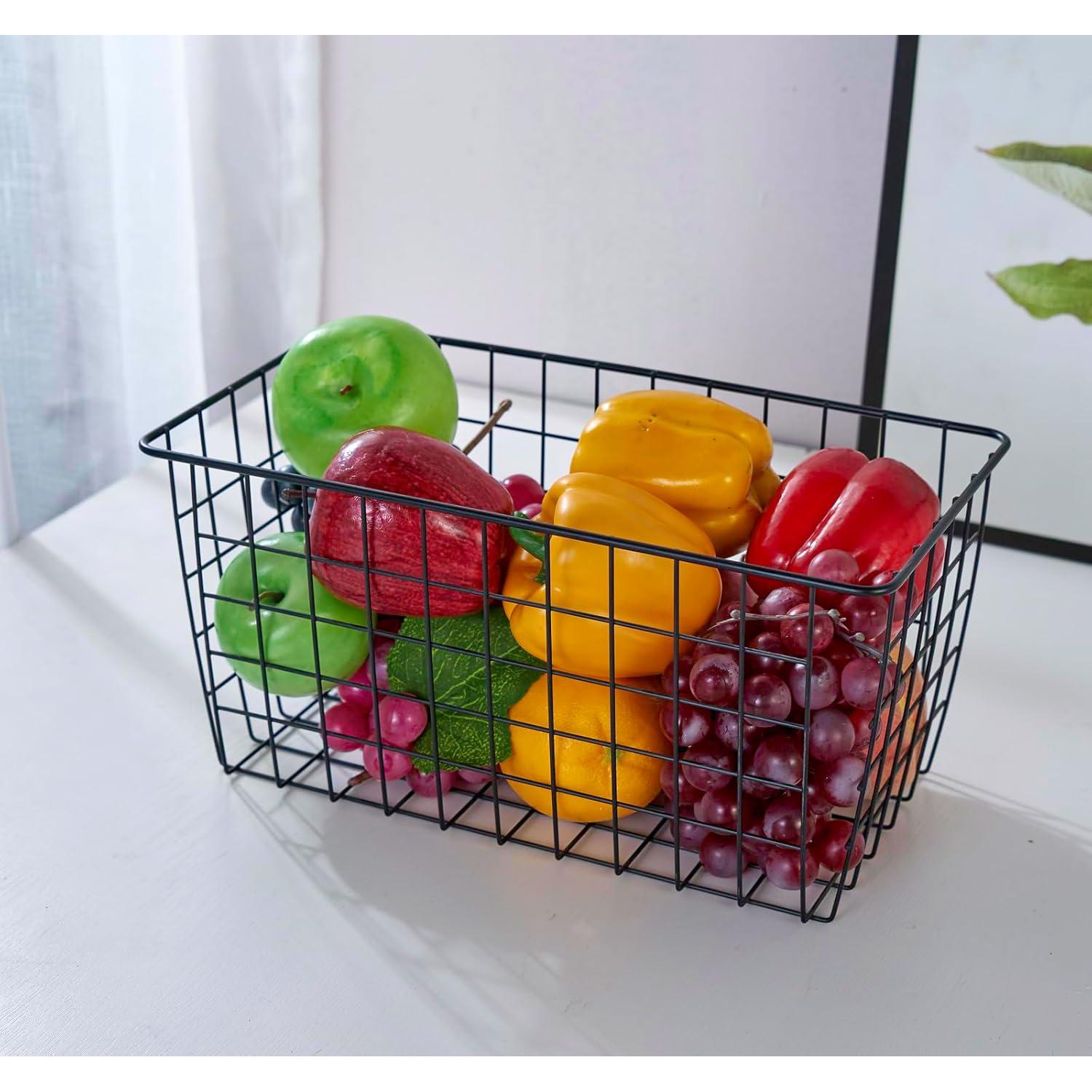 Cesta Colgante Extra Grande JUNCHU CHERRY 3 Piezas Almacenamiento