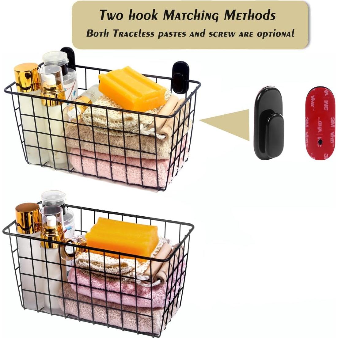 Cesta Colgante Extra Grande JUNCHU CHERRY 3 Piezas Almacenamiento