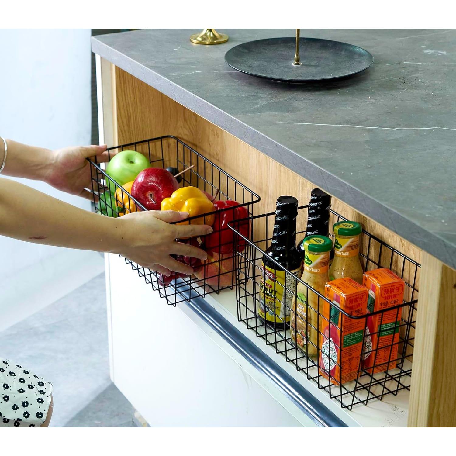 Cesta Colgante Extra Grande JUNCHU CHERRY 3 Piezas Almacenamiento