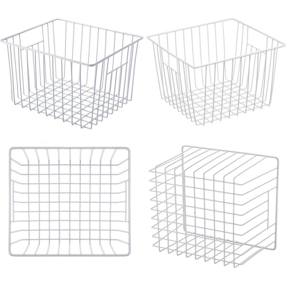 Cestas de Alambre Organizadoras para Congelador - 3 Piezas