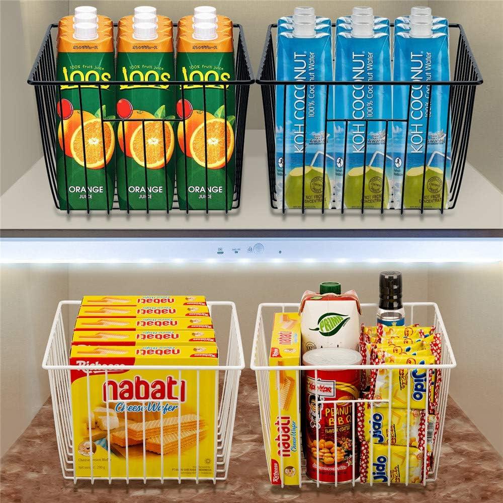 Cestas de Almacenamiento SANNO 2 Unidades Metal Negro 27.94x25.4x17.78cm