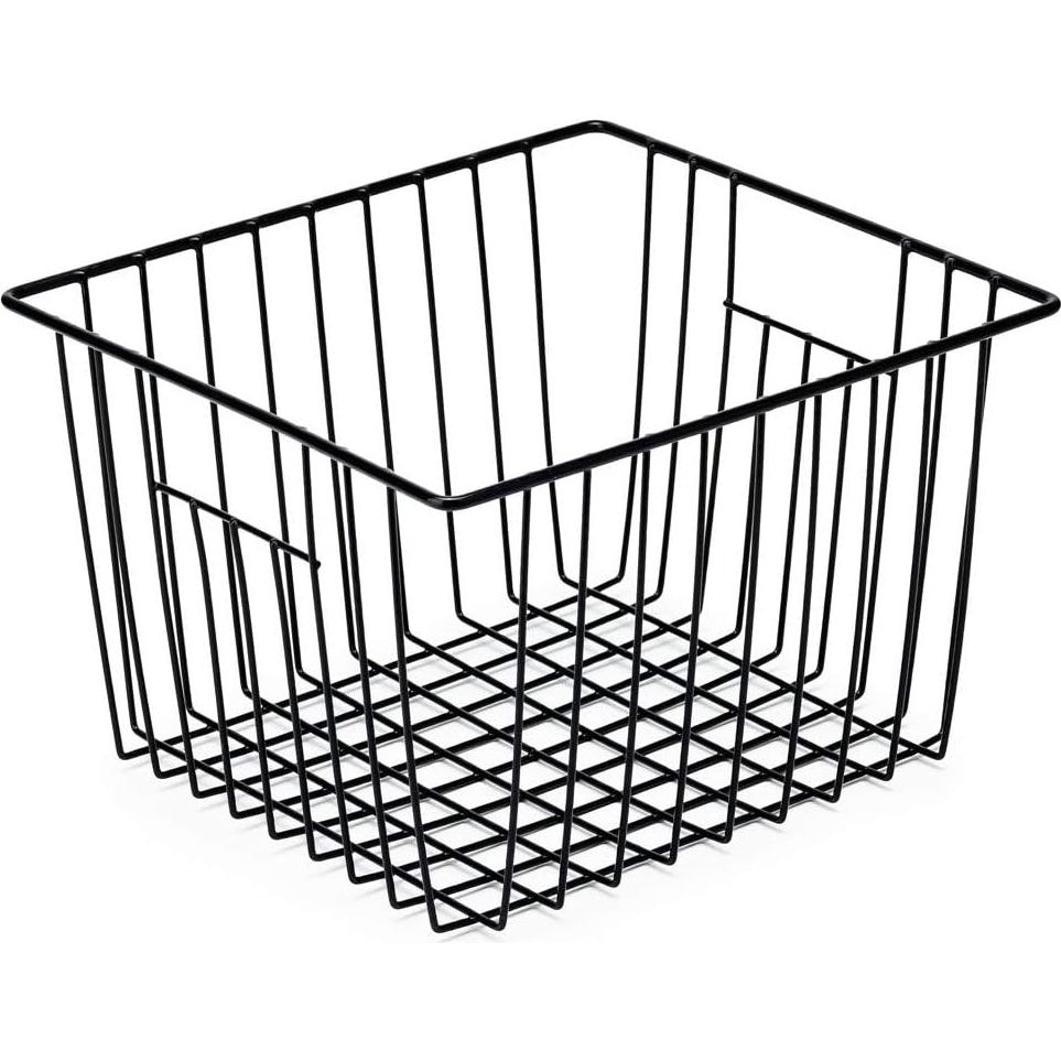 Cestas de Almacenamiento SANNO 2 Unidades Metal Negro 27.94x25.4x17.78cm