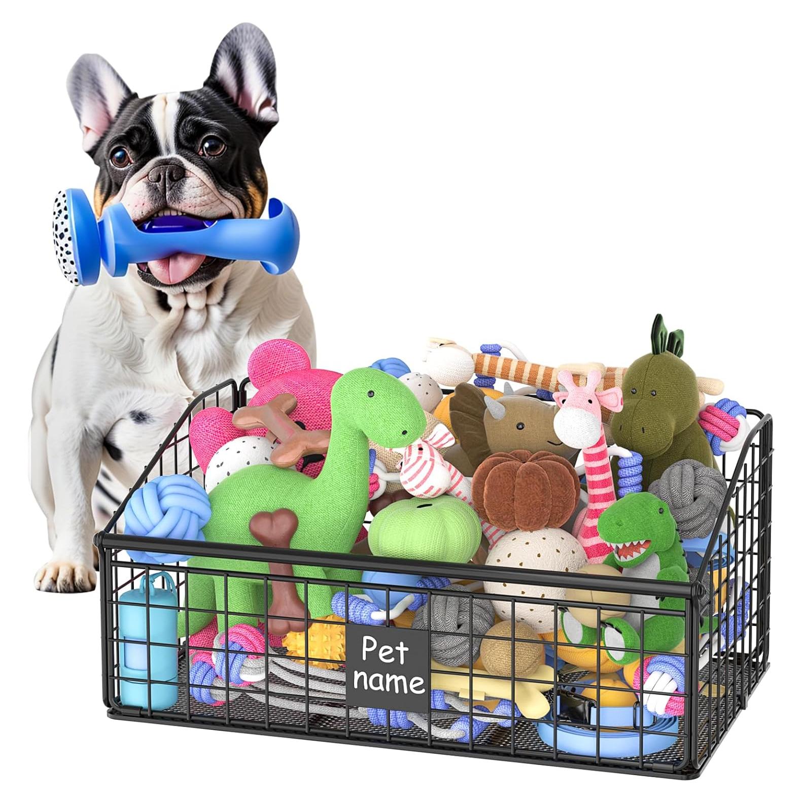 Cesta de Juguetes Indestructible Kaiferty Negra 42x27.4x21.6 cm