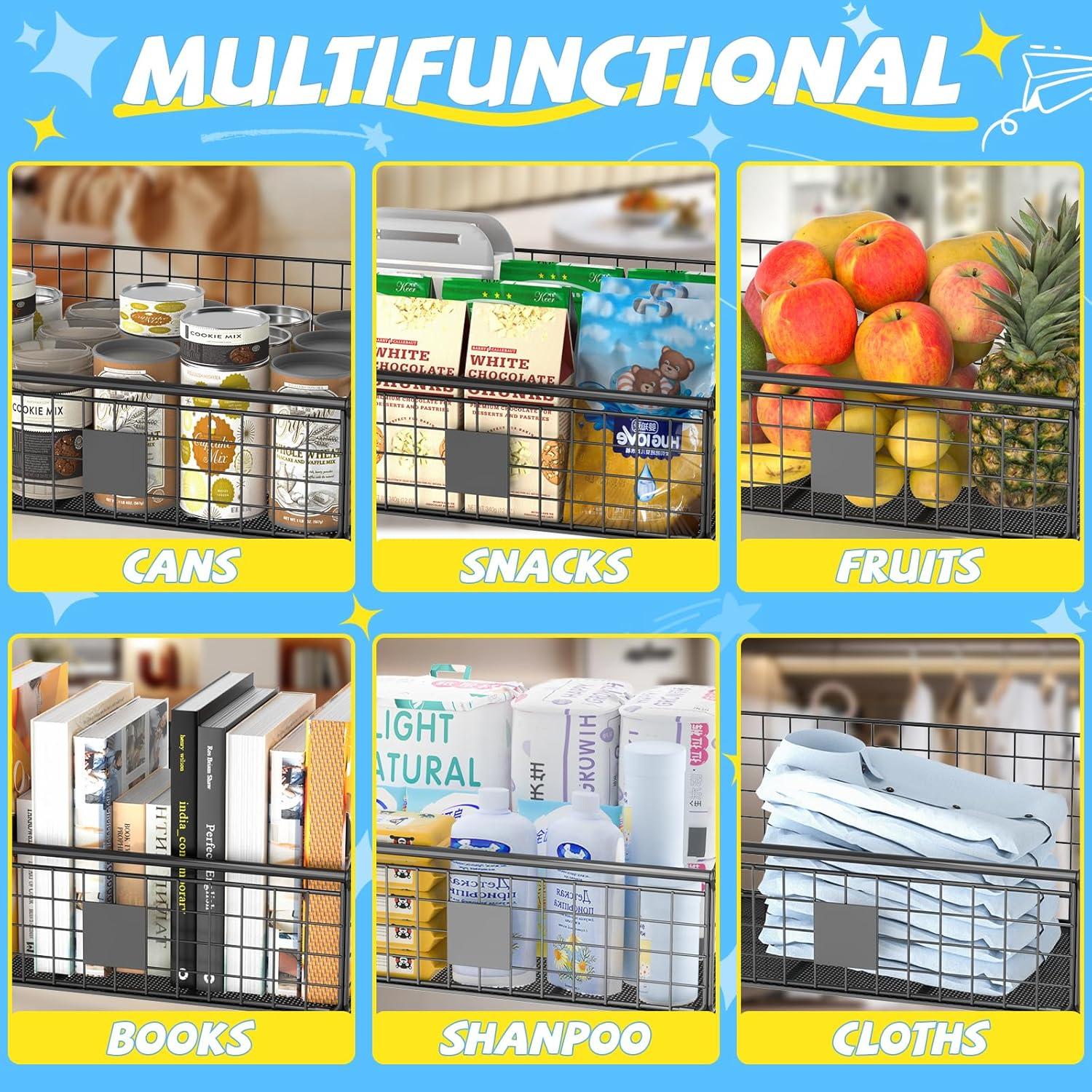 Cesta de Juguetes Indestructible Kaiferty Negra 42x27.4x21.6 cm