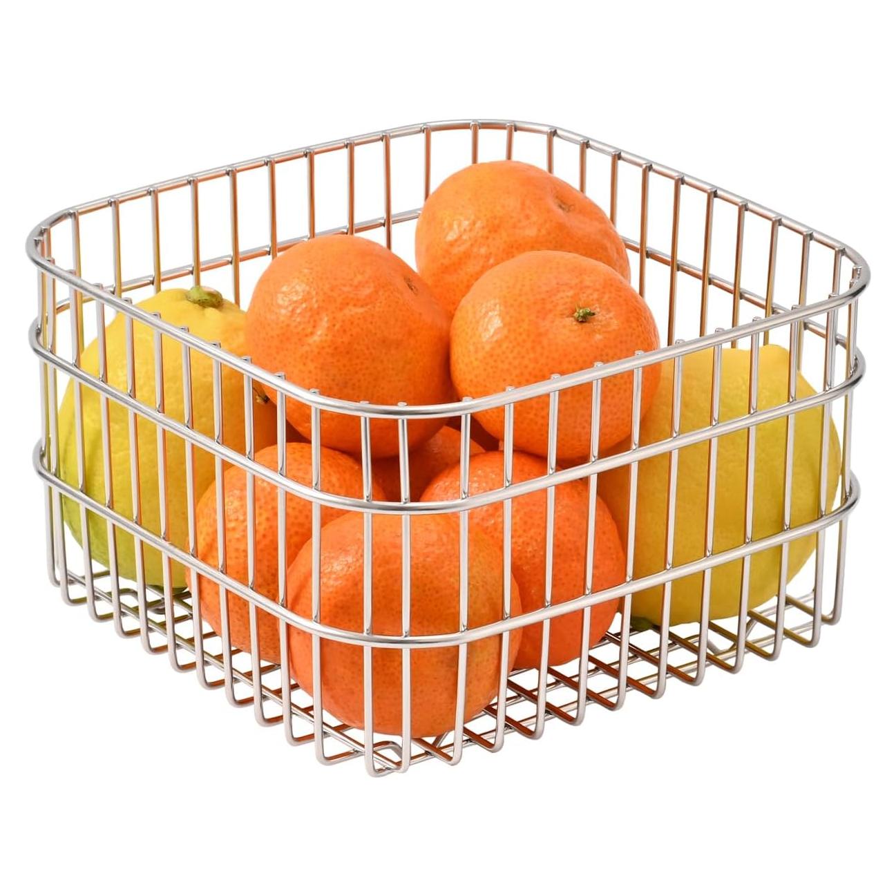 Canasta Colador de Malla Acero Inoxidable 304 2.5L KPGRN 16cm