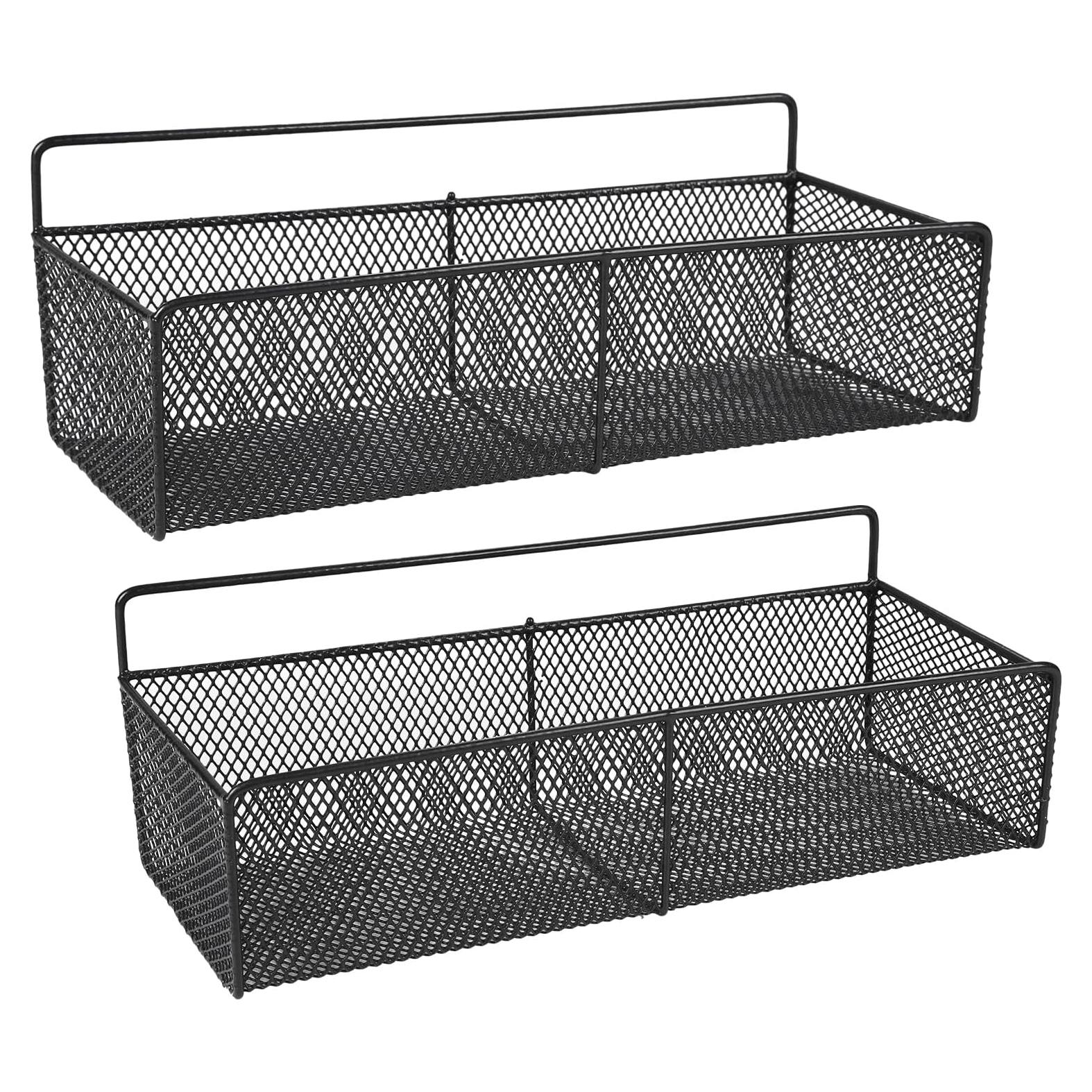 Cestas de Alambre de Metal Gzsekken para Almacenamiento 2 Pzas