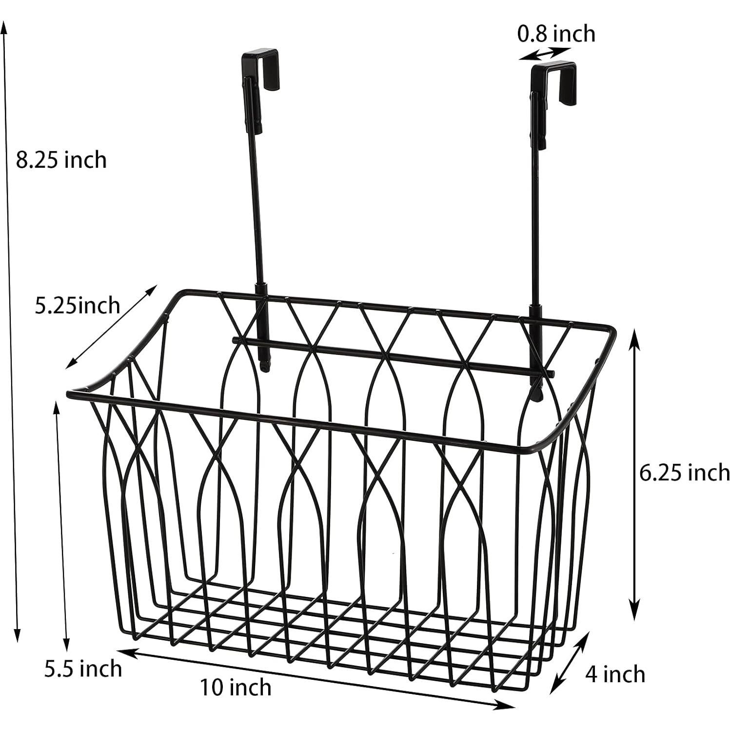 Cestas de Almacenamiento Colgantes TOPZEA - 2 Piezas 25.4x13.3x20.9cm