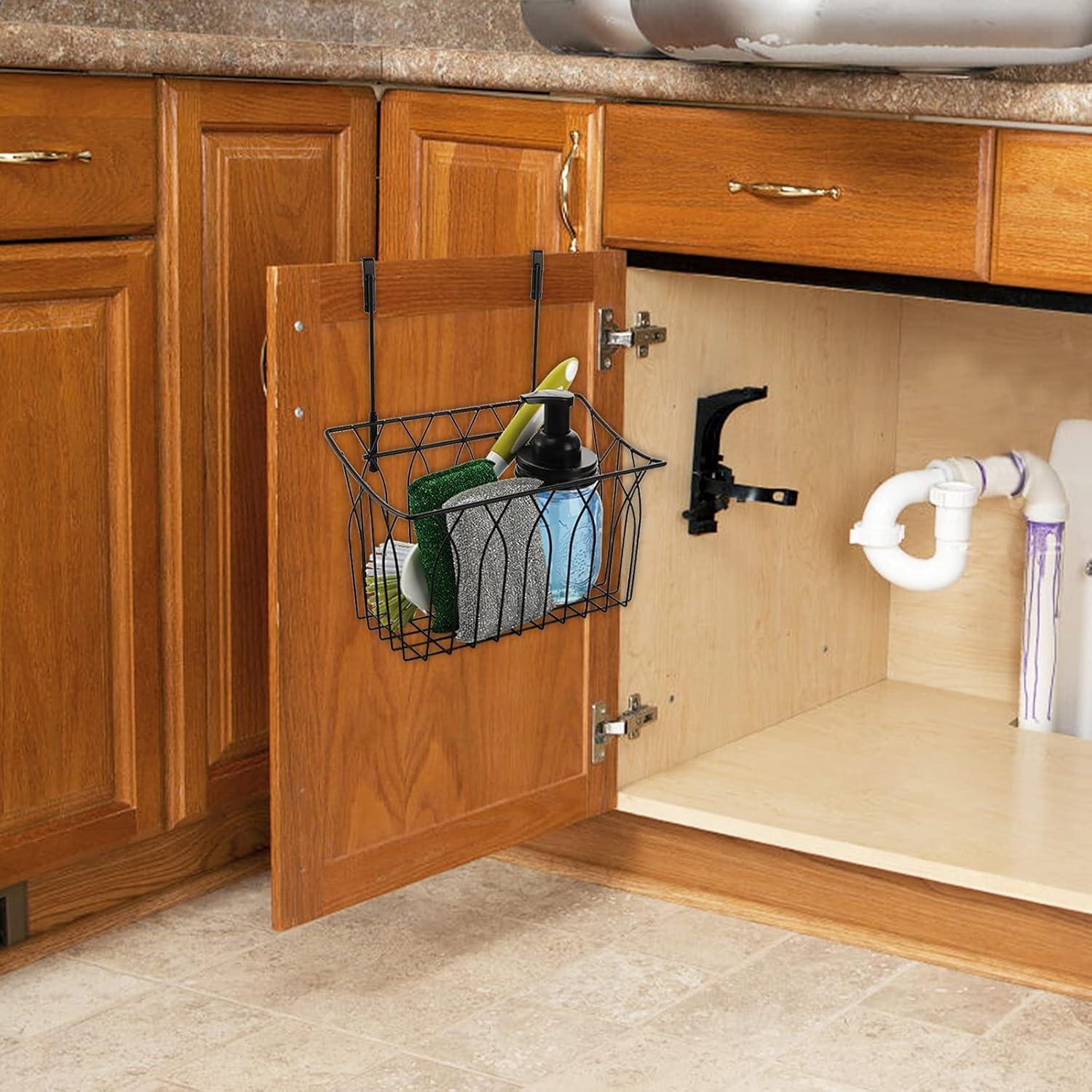 Cestas de Almacenamiento Colgantes TOPZEA - 2 Piezas 25.4x13.3x20.9cm