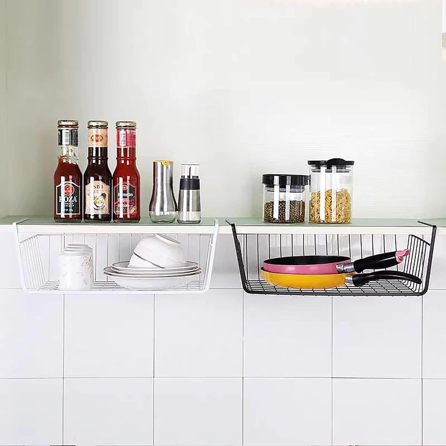 Cesta de Almacenamiento Colgante 6 Pack Ankuce 35.5x21.9 cm