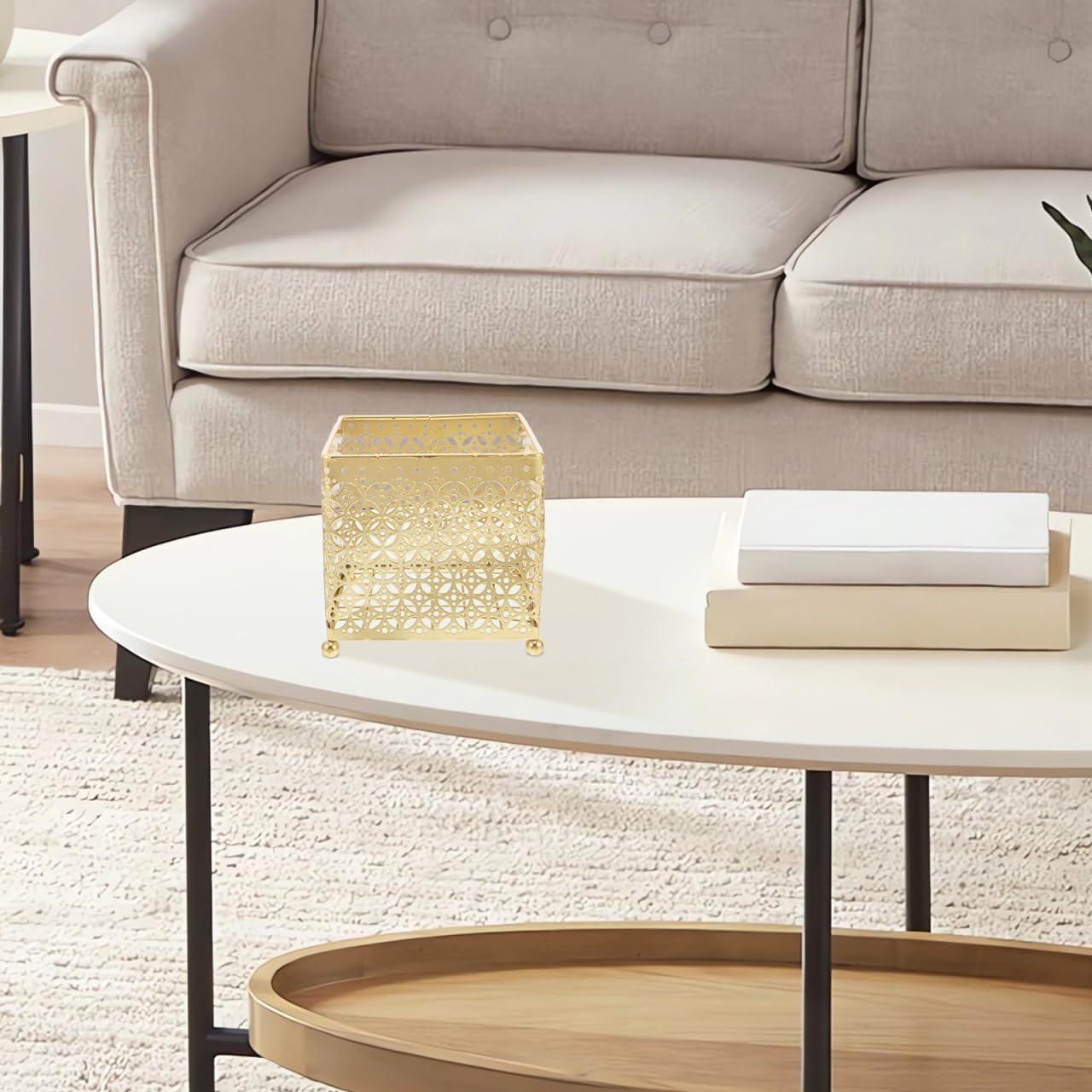 Organizador de Maquillaje FOMIYES Metal 13.5cm Estilo Moderno