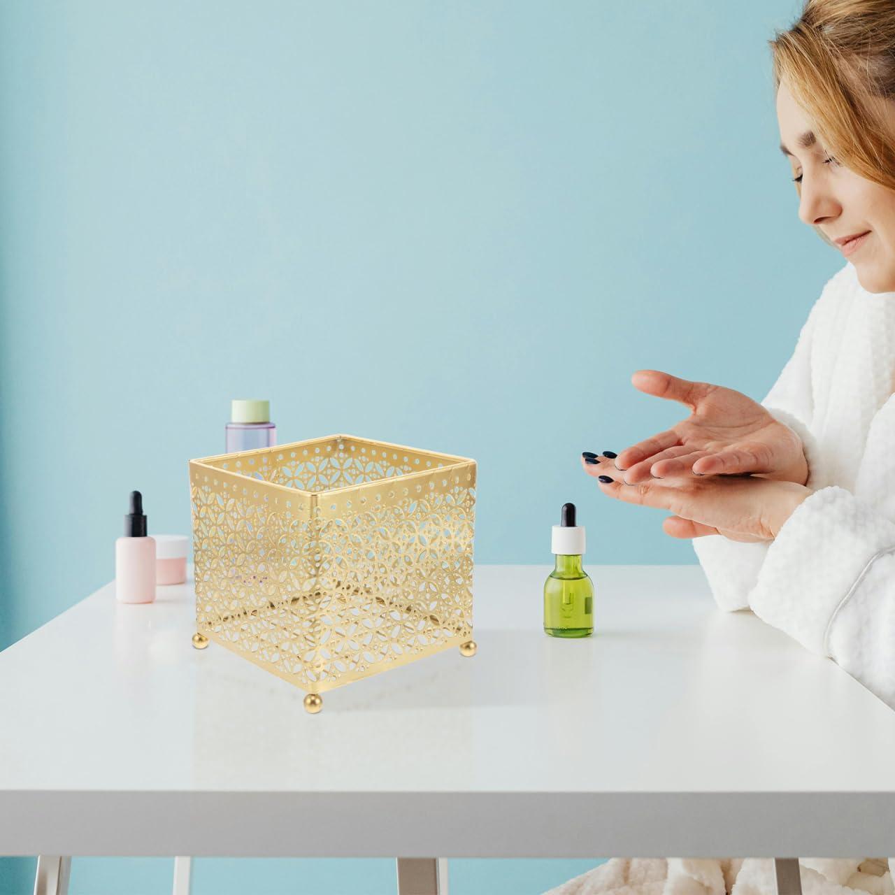 Organizador de Maquillaje FOMIYES Metal 13.5cm Estilo Moderno