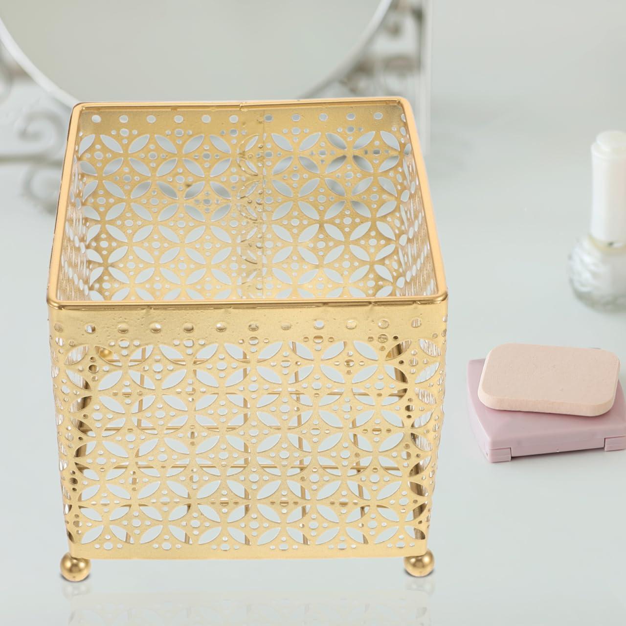 Organizador de Maquillaje FOMIYES Metal 13.5cm Estilo Moderno