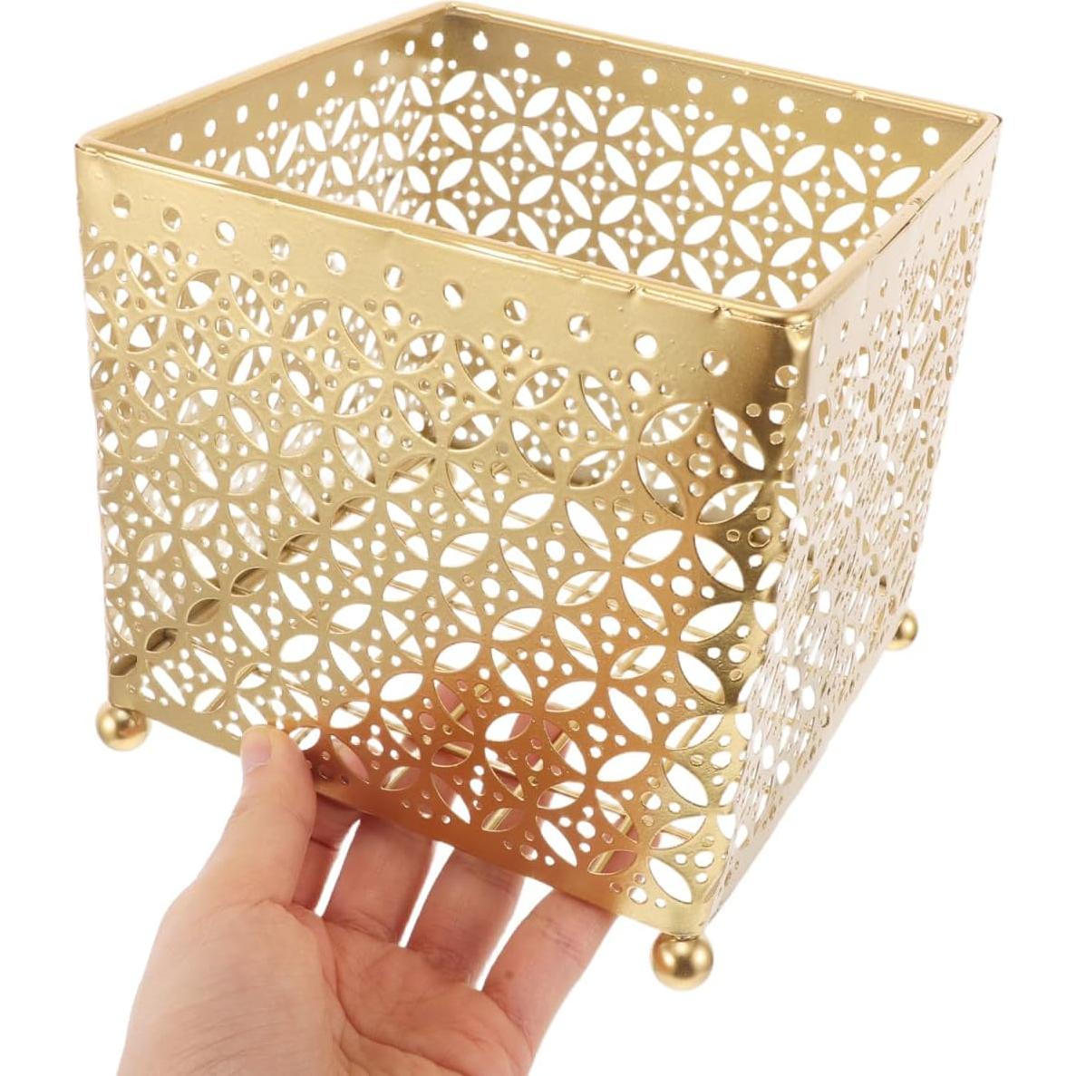 Organizador de Maquillaje FOMIYES Metal 13.5cm Estilo Moderno