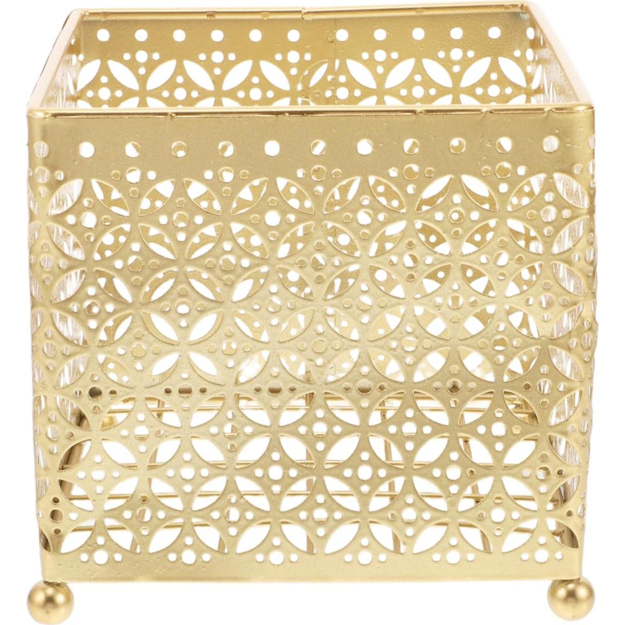 Organizador de Maquillaje FOMIYES Metal 13.5cm Estilo Moderno