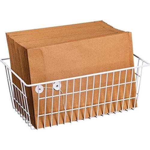 Cesta de Almacenamiento de Alambre 2 Piezas 39.9x24.1x16 cm