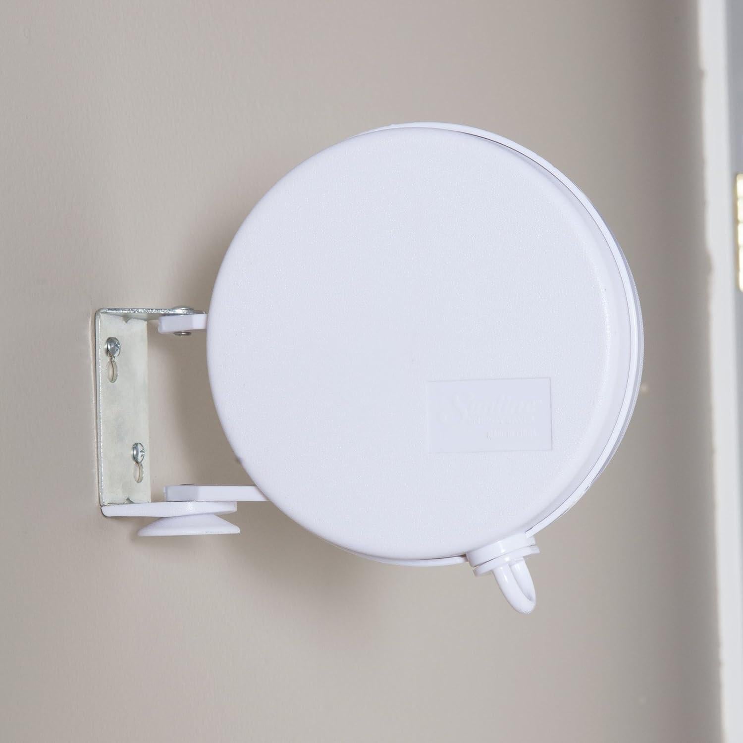 Línea de Ropa Retráctil Household Essentials 12.19m Blanca