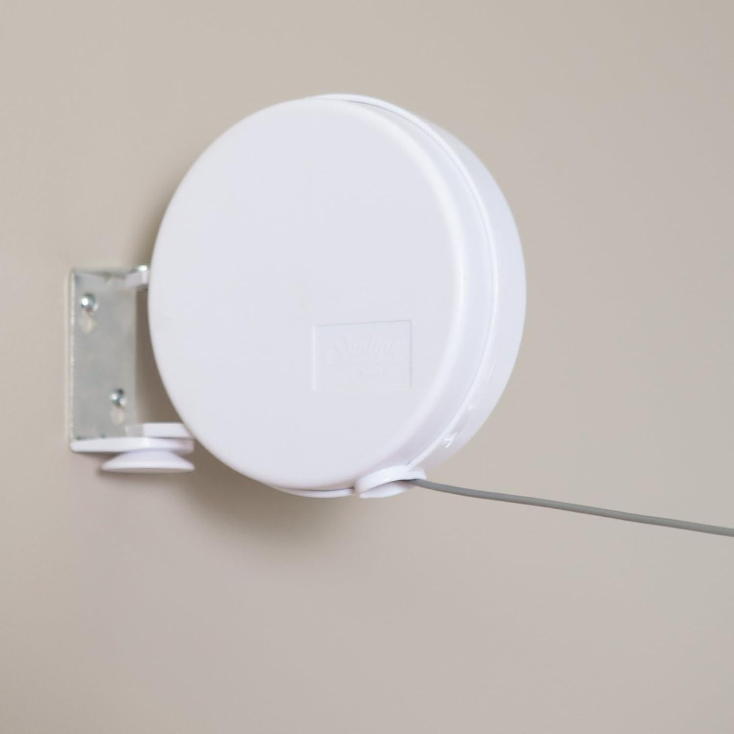 Línea de Ropa Retráctil Household Essentials 12.19m Blanca