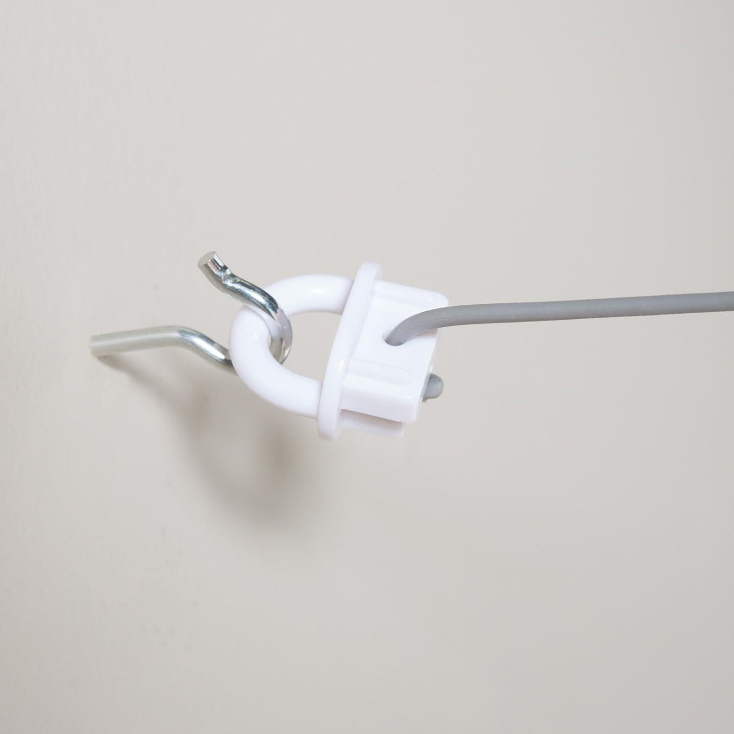 Línea de Ropa Retráctil Household Essentials 12.19m Blanca