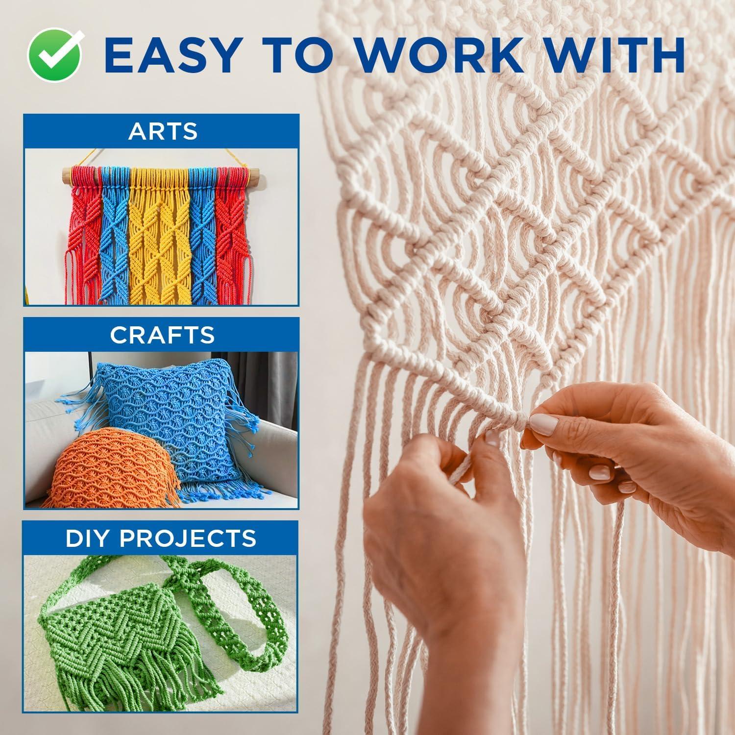 Cuerda de Algodón TECEUM 5 mm - 60.96 m Multiusos Blanca