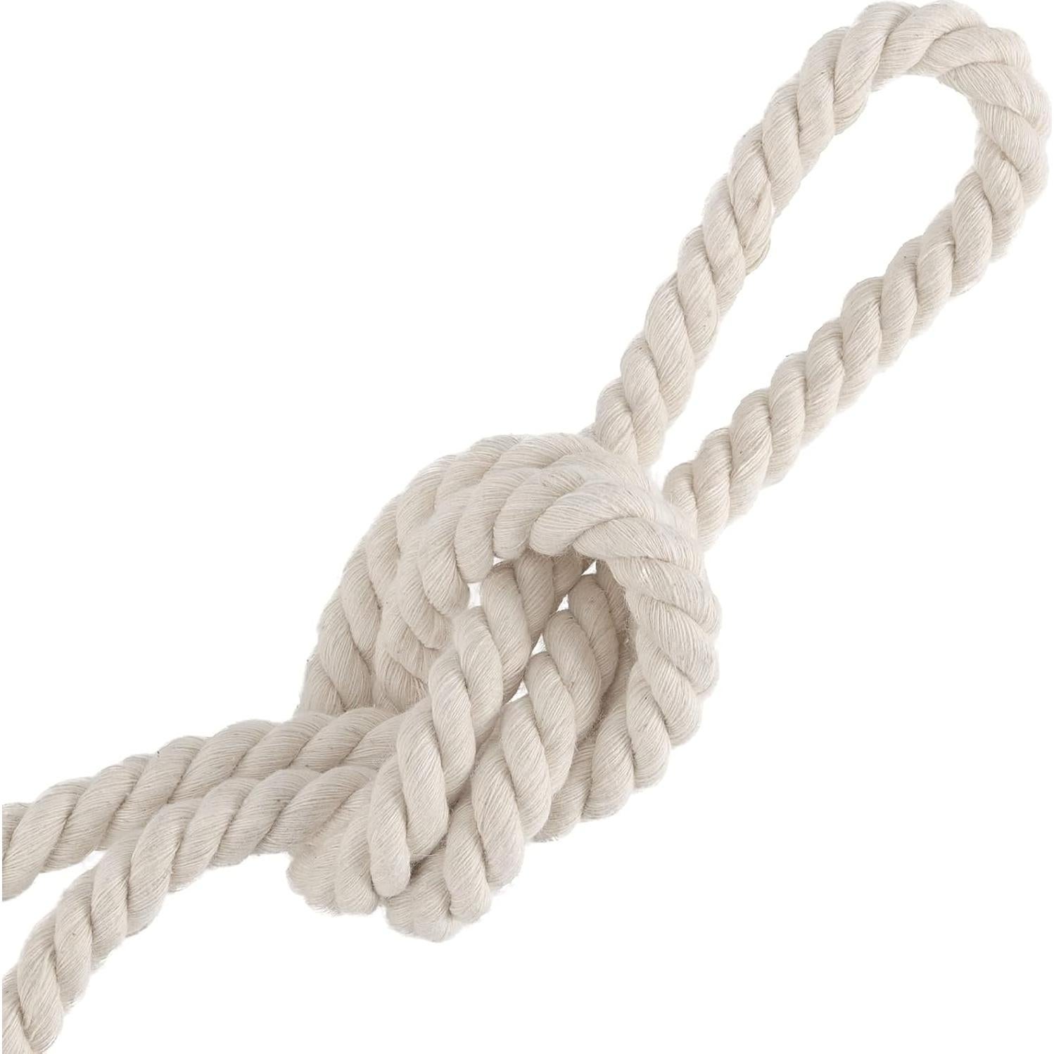 Cuerda de Algodón Trenzada SHEUTSAN 1.3 cm x 50 m Natural