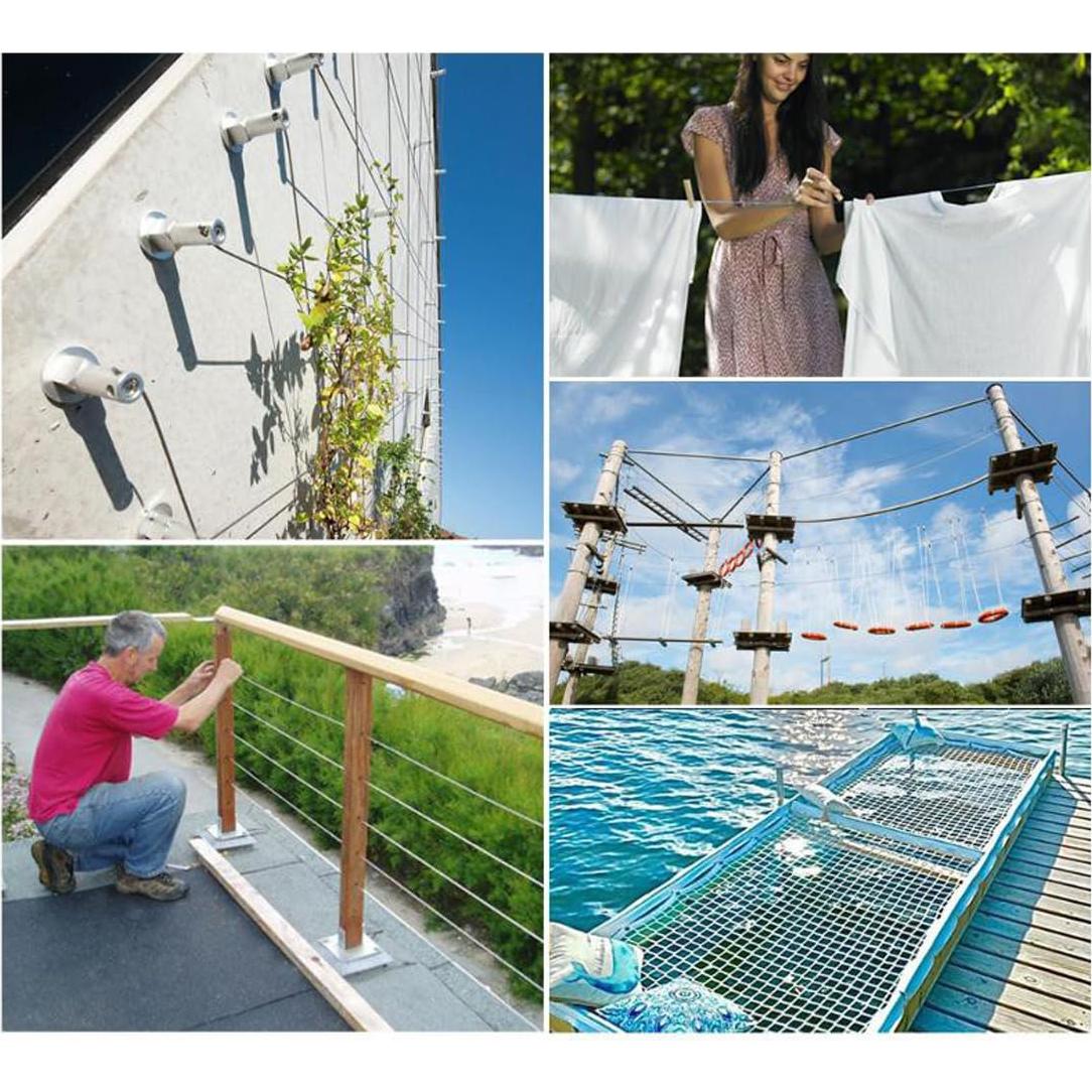 Cuerda de Alambre de Acero Inoxidable 1mm 50m RMTCEG