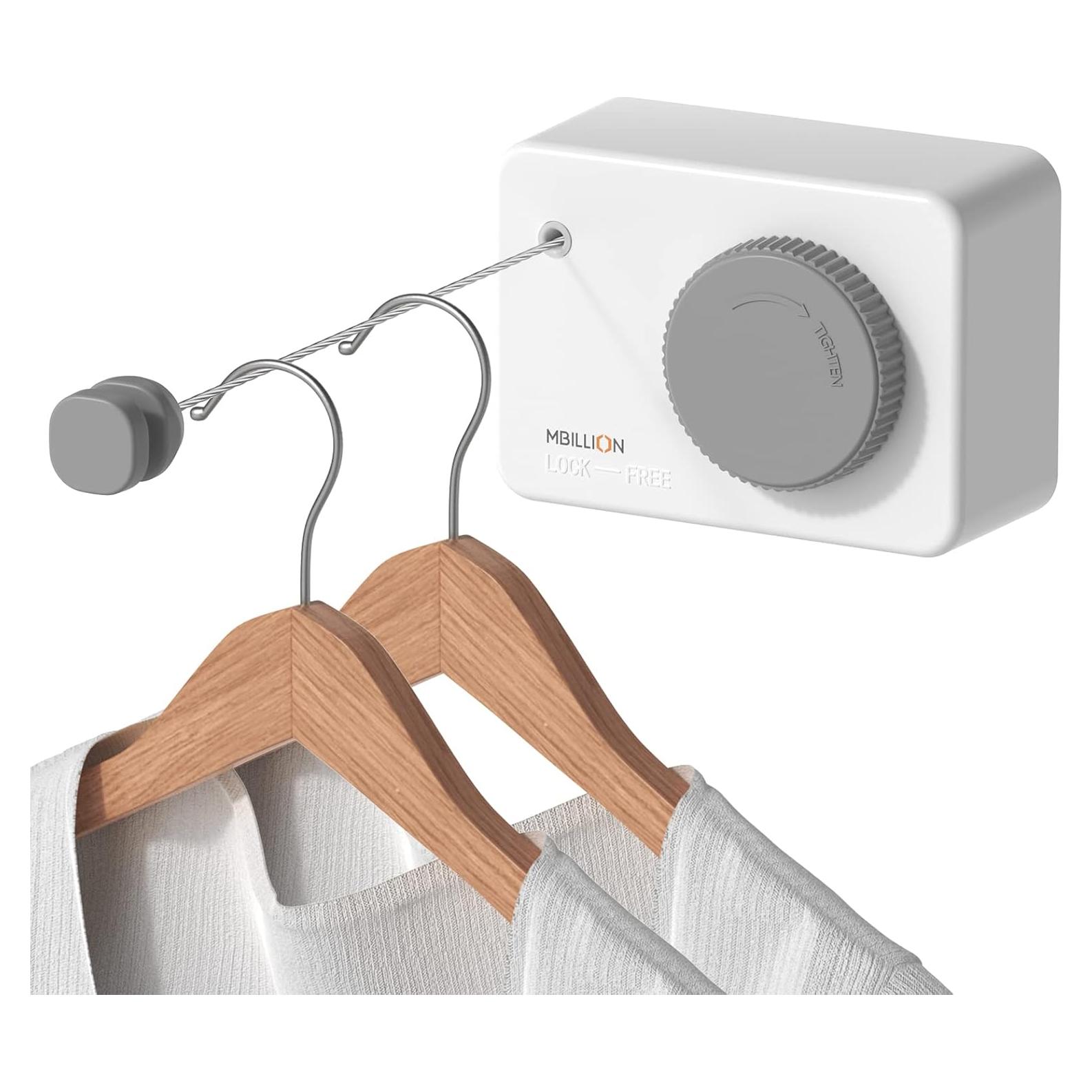 Cuerda Retráctil para Ropa Mbillion 4.2m Acero Inoxidable