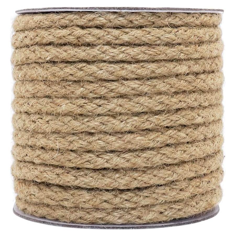 Cuerda de Yute Trenzada 8mm 16m Tenn Well para Manualidades