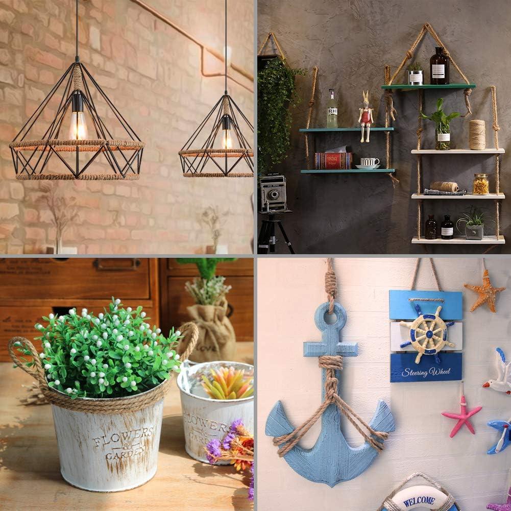 Cuerda de Yute Trenzada 8mm 16m Tenn Well para Manualidades