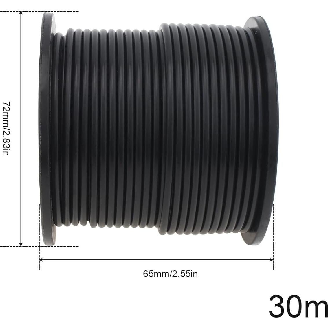 Cable de Acero Inoxidable 30m PNXKTXO Recubierto Nylon 1.5mm