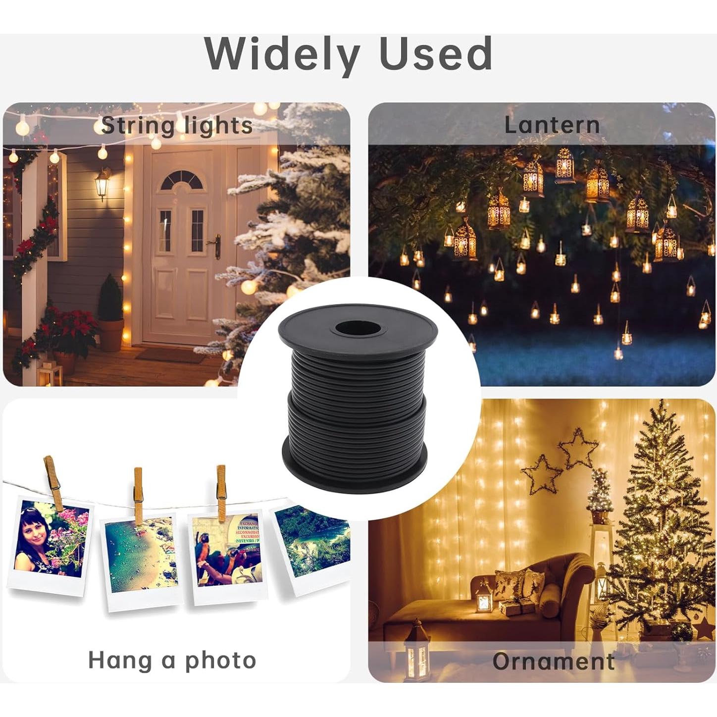 Cable de Acero Inoxidable 30m PNXKTXO Recubierto Nylon 1.5mm