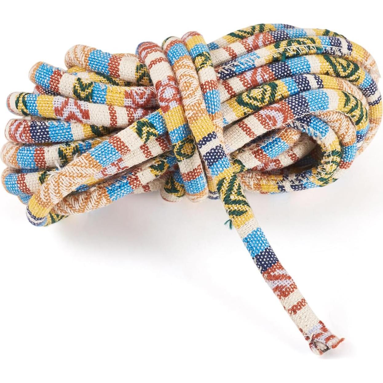 Cuerda Étnica Bohemia FASHEWELRY 5.47 m 5mm para Manualidades