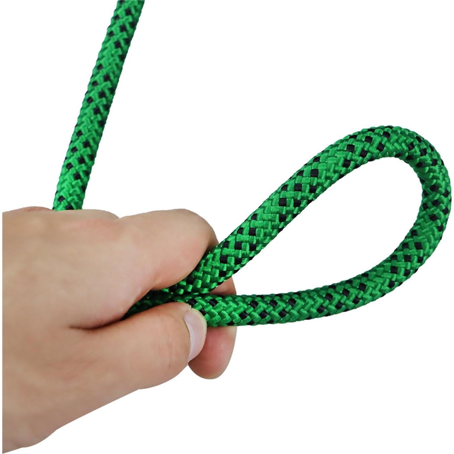 Cuerda de Poliéster Trenzada Mitoharet 30.48m 3520kg Verde Negra